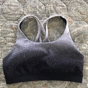 Lululemon Energy Bra, Size 6, Ombre Speckle